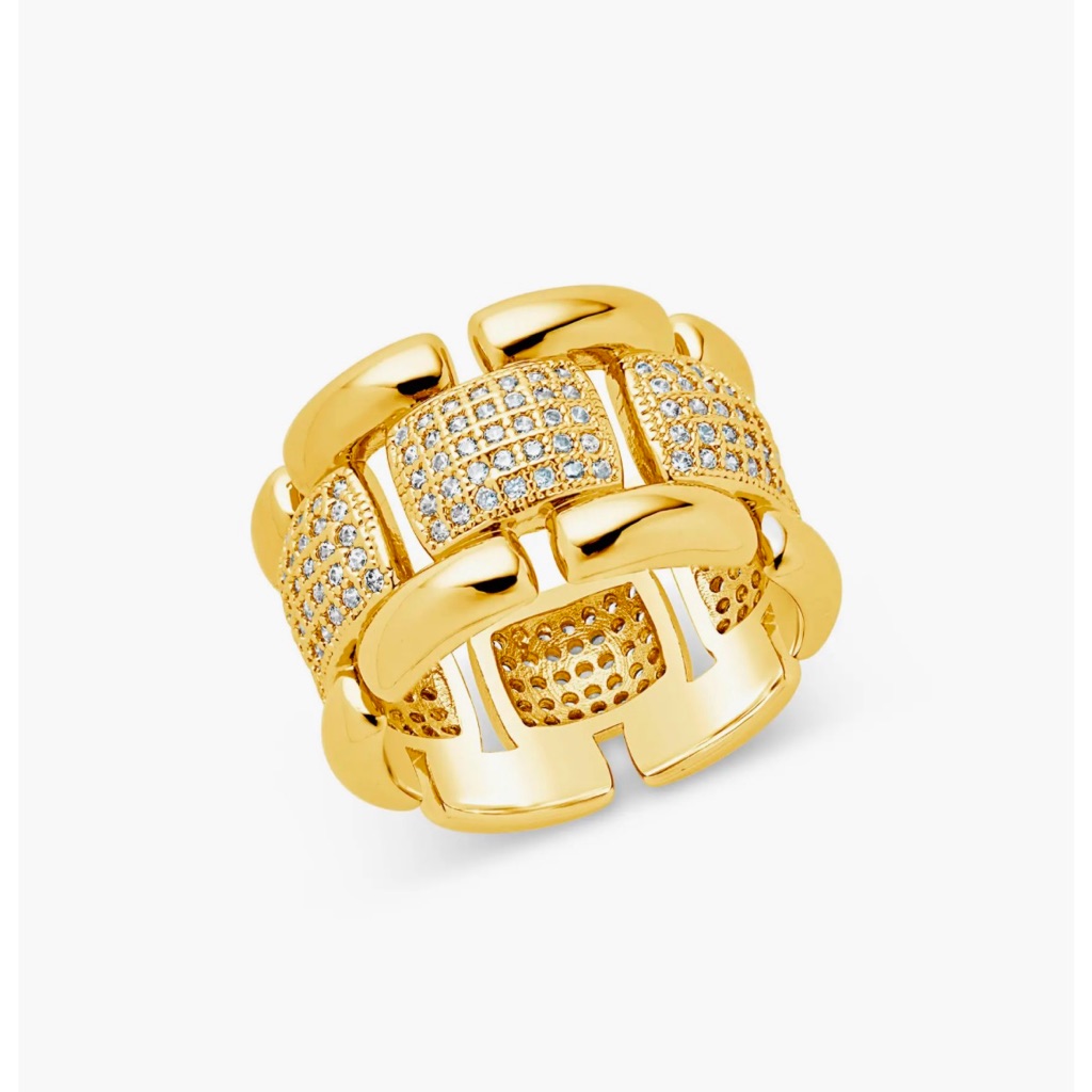 Sterling Forever Avina Pav Cz Eternity Ring 6 20$
